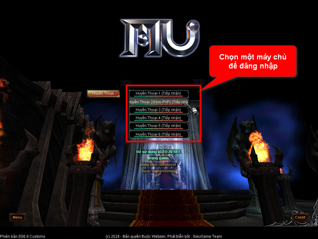 Chức năng chính của Game MU Lôi Phong