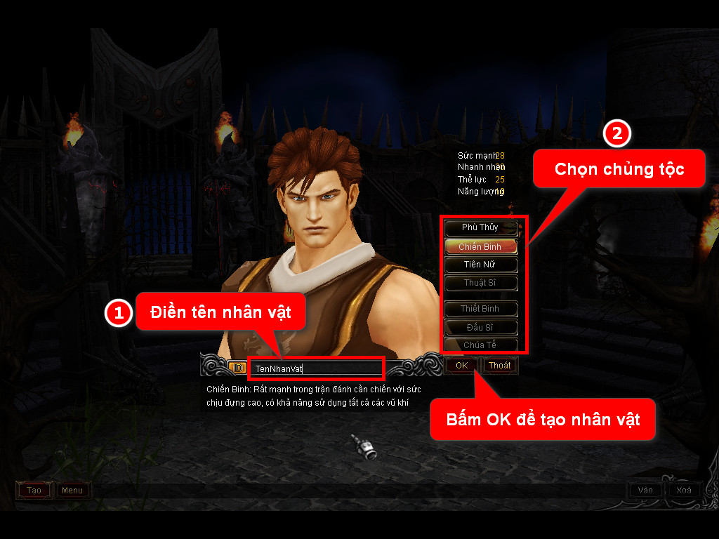 Chức năng chính của Game MU Lôi Phong